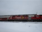 CP 3016 in the Snow